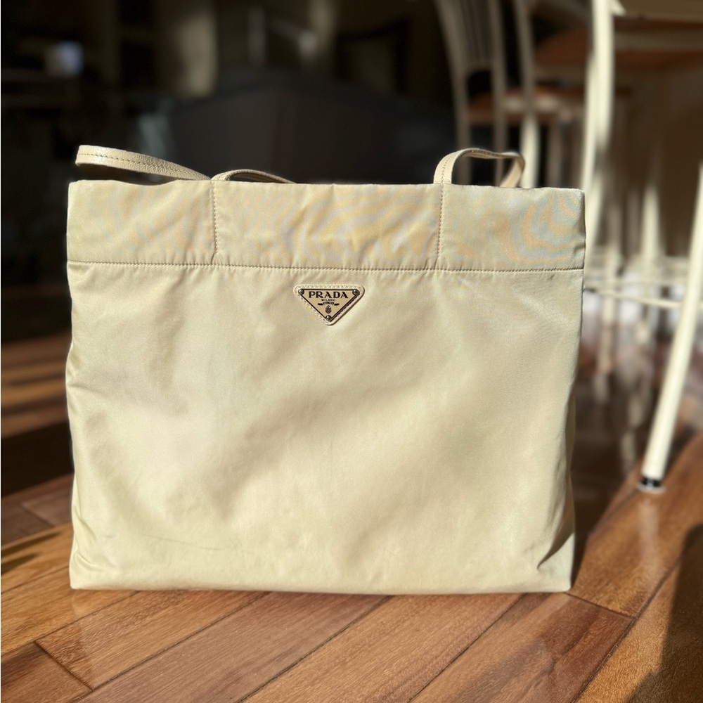Prada Beige Large Tote Bag - Picture 5 of 16